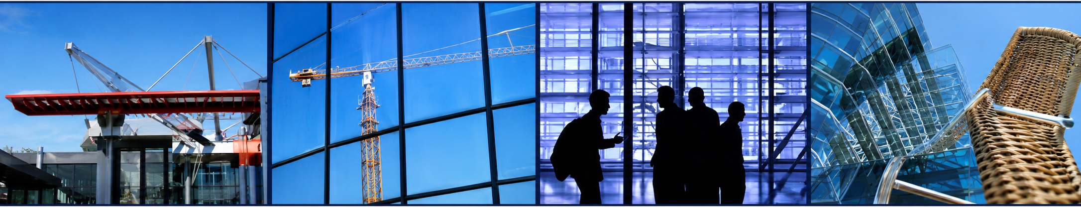 Construction industry montage
